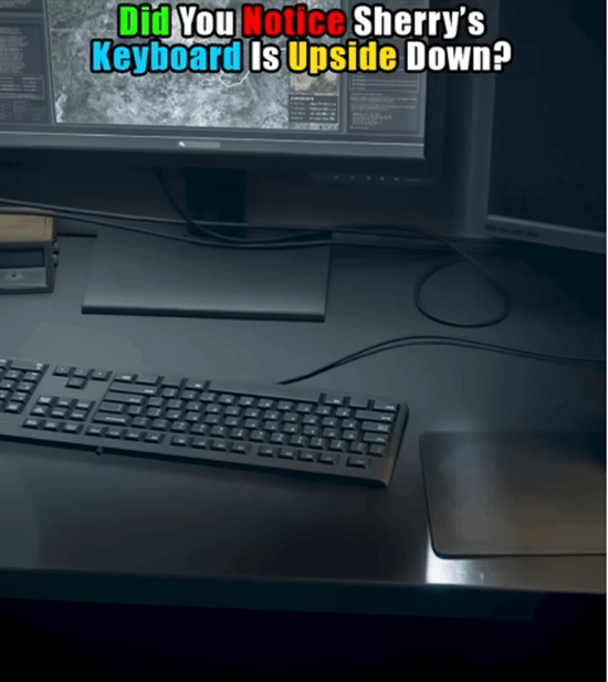 生化危机9雪莉汇报工作时键盘颠倒，是失误还是彩蛋？