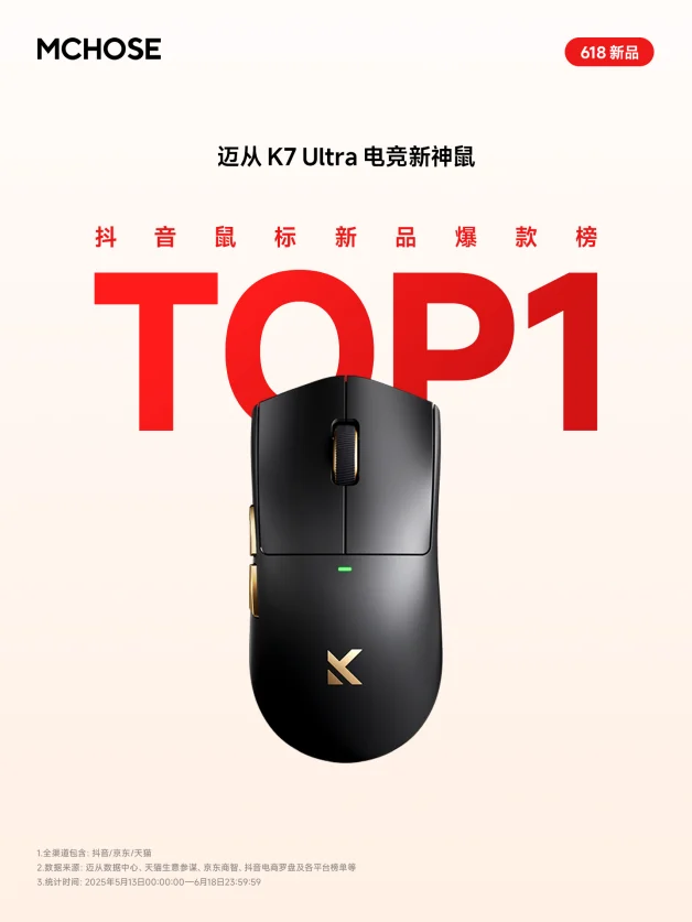 知名外设品牌迈从（MCHOSE）确认参展2025 ChinaJoy BTOC！现场精美定制周边免费领_知名外设品牌迈从（MCHOSE）确认参展2025 ChinaJoy BTOC！现场精美定制周边免费领_